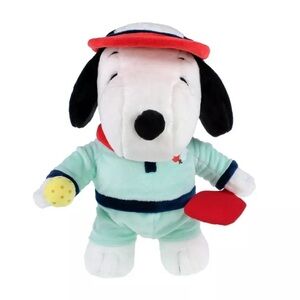 New in Hand Pickleball Snoopy Summer 2024 Peanuts 11” Plush As Seen on TikTok